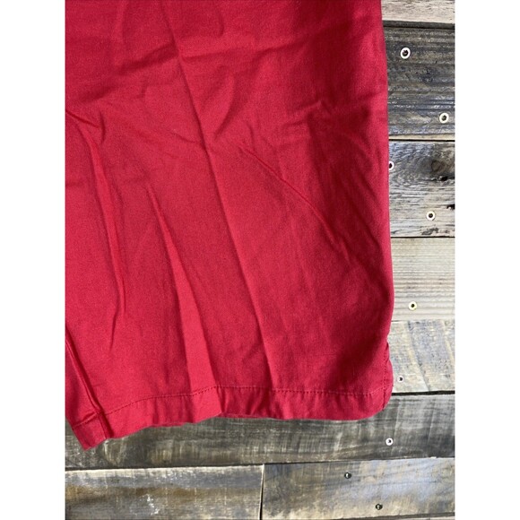 White Stag Women's Sz 14 Red Cotton Blend 2 Pocket Shorts - Picture 6 of 10
